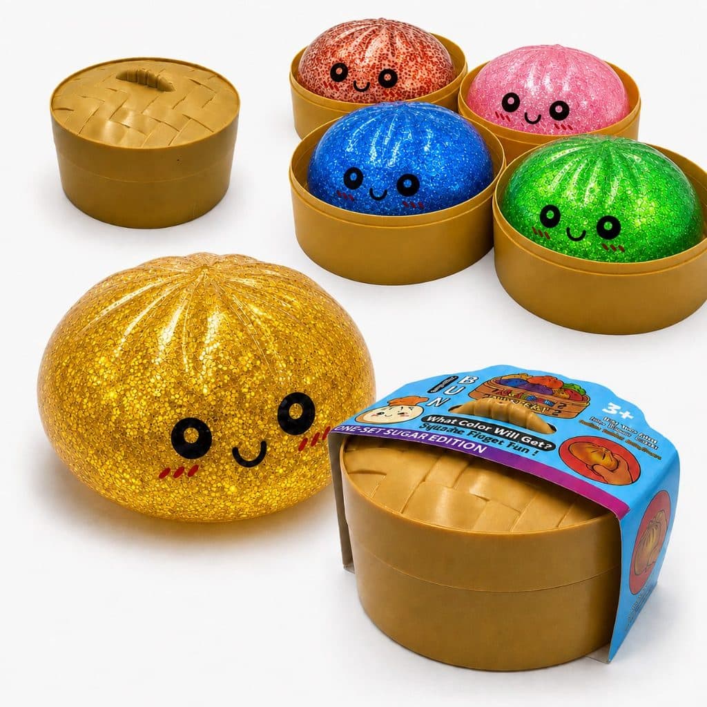 Dumpling Squishy Caixa Surpresa 9 cm